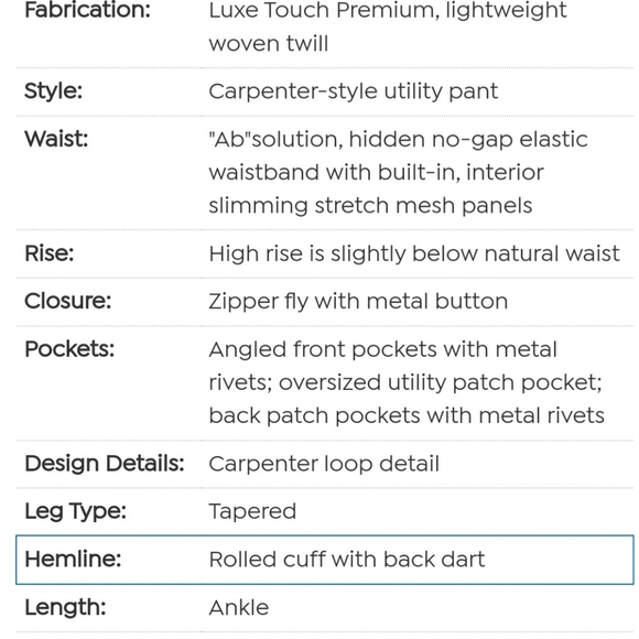 Sz. 24W Democracy ab- solution utility pant - Picture 5 of 7